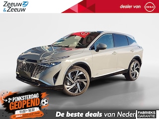 Nissan Qashqai 1.5 e-Power Tekna Plus | Vernieuwde motor met €3500,- voorraadkorting | Panorama dak | 360-Camera | Parkeersensoren | Dodehoek detectie | Elektrische achterklep | Head-up display | Elektrische stoelen | Adaptive cruise control | Navigatie | Apple Carplay/Android auto |