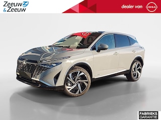 Nissan Qashqai 1.5 e-Power Tekna Plus | Vernieuwde motor met €3500,- voorraadkorting | Panorama dak | 360-Camera | Parkeersensoren | Dodehoek detectie | Elektrische achterklep | Head-up display | Elektrische stoelen | Adaptive cruise control | Navigatie | Apple Carplay/Android auto |