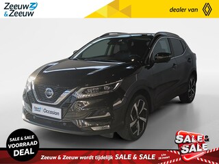 Nissan Qashqai 1.3 DIG-T Tekna |Trekhaak|Navigatie|360grd camera| parkeersensoren voor en achter| Stoelverwarming |Voorruit verwarming |Apple carplay| 19inch LM wielen|
