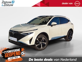 Nissan Qashqai 1.3 MHEV Xtronic Tekna |€5000,- VoorraadKorting | Panorama dak | 360-Camera | Parkeersensoren | Dodehoek detectie | Elektrische achterklep | Head-up display | Elektrische bestuurdersstoel | Adaptive cruise control | Navigatie | Apple Carplay/Android auto |