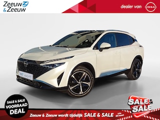Nissan Qashqai 1.3 MHEV Xtronic Tekna |€5000,- VoorraadKorting | Panorama dak | 360-Camera | Parkeersensoren | Dodehoek detectie | Elektrische achterklep | Head-up display | Elektrische bestuurdersstoel | Adaptive cruise control | Navigatie | Apple Carplay/Android auto |