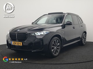 BMW X5 xDrive50e M Sport Plug In Hybride 490pk Dealer O.H. PHEV | Panodak | Luchtvering | Adaptive Cruise | Head Up | 360 Camera | Harman / Kardon | Lederen Sportstoelen Memory & Verwarmd | Sfeerverlichting | Apple Carplay | Keyless | Blis | 20"L.M |