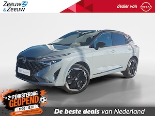 Nissan Qashqai 1.5 e-Power N-Design | Vernieuwde motor met €3500,- voorraadkorting | Panorama dak | 360-Camera | Parkeersensoren | Dodehoek detectie | Stuur/Stoel/Voorruitverwarming | Adaptive cruise control | Navigatie | Apple Carplay/Android auto |