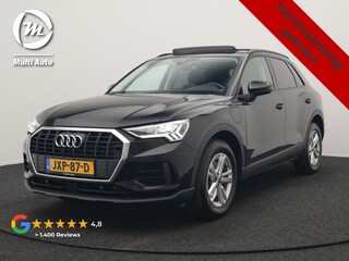 Audi Q3 45 TFSI e Plug In Hybrid 245pk Dealer O.H. PHEV | Trekhaak Af Fabriek | Panodak | Camera | Alcantara Sportstoelen Verwarmd | Apple Carplay | Keyless | Blis | LED Koplampen | Virtual | Navigatie | DAB |