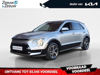 Kia Niro 1.6 GDi DynamicPlusLine | Voorraadauto! | Direct leverbaar! | Stoel en stuurverwarming | Schuifdak | Camera | Parkeersensoren voor en achter |