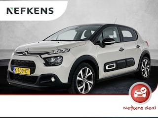 Citroën C3 Shine 110pk Automaat | Lage kilometerstand! | Navigatie | Achteruitrijcamera | Climate Control | Cruise Control | Parkeersensoren | Led koplampen | Keyless | Comfortstoelen | DAB+ radio | Apple Carplay / Android Auto | Bluetooth | Elektrisch inklapbare spiegels | Afwijkende dakkleur | Donker getint glas | 17" lichtmetalen velgen |