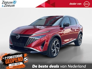 Nissan Qashqai 1.5 e-Power Tekna Plus | Vernieuwde motor met €3500,- voorraadkorting | 360graden camera's | Stoel-/ Stuur-/ Voorruitverwarming | Panoramadak |