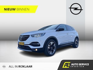 Opel Grandland X 1.2 Turbo Elegance AUT Rijklaar incl. beurt en garantie ! | als nieuw! | Camera | 18" LMV | Climate control | Cruise | Carplay | Navigatie