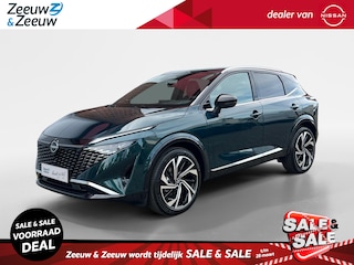 Nissan Qashqai 1.3 MHEV Xtronic Tekna Plus | €5.000,- Voorraad Korting | Panoramadak | Keyless | Parelmoer | Stoelen met geheugensteun | 360 camera |