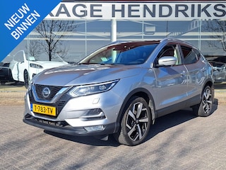 Nissan Qashqai 1.3 DIG-T Tekna DCT Automaat | Panodak | Trekhaak | LED | 360Cam | Climate | Navi  | All Season banden |