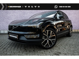 Volvo EX30 Single Motor Ext Range Plus black ED | 20" Lm Velgen | Stoel+Stuurwiel verwarming | Electr.Bed.Stoelen |