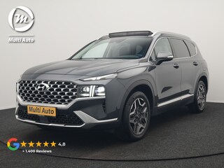Hyundai Santa Fe 1.6 T-GDI Comfort Smart Sky Plug In Hybrid 266pk Dealer O.H. PHEV | Trekhaak Afn. | Panodak | Adaptive Cruise | Camera | Krell Audio | Lederen Sportstoelen Verwarmd | Apple Carplay | Keyless | Blis | Stuur Verwarmd | Navigatie | DAB |