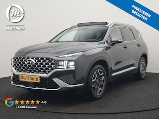Hyundai Santa Fe 1.6 T-GDI Comfort Smart Sky Plug In Hybrid 266pk Dealer O.H. PHEV | Trekhaak Afn. | Panodak | Adaptive Cruise | Camera | Krell Audio | Lederen Sportstoelen Verwarmd | Apple Carplay | Keyless | Blis | Stuur Verwarmd | Navigatie | DAB |