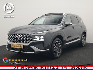 Hyundai Santa Fe 1.6 T-GDI Comfort Smart Sky Plug In Hybrid 266pk Dealer O.H. PHEV | Trekhaak Afn. | Panodak | Adaptive Cruise | Camera | Krell Audio | Lederen Sportstoelen Verwarmd | Apple Carplay | Keyless | Blis | Stuur Verwarmd | Navigatie | DAB |