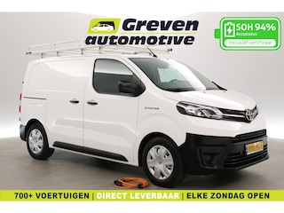 Toyota Proace Standard Range 50 kWh L1H1 | Snelladen | SOH 94% | Airco | Cruise | Carplay | Trekhaak | 3 Zits | Imperiaal | Parkeersens.