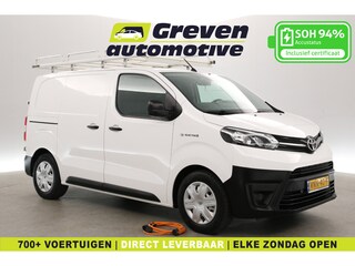 Toyota Proace Standard Range 50 kWh L1H1 | Snelladen | SOH 94% | Airco | Cruise | Carplay | Trekhaak | 3 Zits | Imperiaal | Parkeersens.