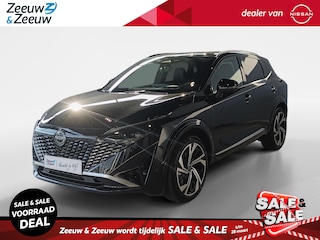 Nissan Qashqai 1.5 e-Power Tekna Plus |Nappa lederen bekleding met geheugen|Bose Audio|Electrische achterklep|20inch LM wielen|Apple carplay & android auto| 360grd camera| PDC voor en achter|