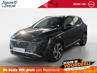 Nissan Qashqai 1.5 e-Power Tekna Plus |Nappa lederen bekleding met geheugen|Bose Audio|Electrische achterklep|20inch LM wielen|Apple carplay & android auto| 360grd camera| PDC voor en achter|