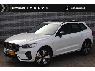 Volvo XC60 2.0 T6 Plug-in hybrid AWD Plus Dark | Adaptieve Cruise Control | Dode hoek detectie | Stoelverwarming | verwarmd stuurwiel | 360 camera | Trekhaak | Pakeersensoren voor + achter | Stoelverwarming achter | All season banden | Elektr. verstelbare voorstoelen | Elektr. bedienbaar schuif-/-kanteldak |