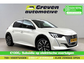 Peugeot 208 EV GT 50 kWh | Snelladen | SOH 93% | Pano | Sfeer | Virtual | Clima | Adap. Cruise | Camera | Carplay