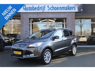Ford Kuga 1.5 Titanium 4WD TREKHAAK STOEL/RUITVERW. LEER NAVI CRUISE CLIMA BT-TELEFOONVERB. 2XPDC LMV