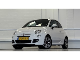 Fiat 500 0.9 TwinAir Turbo 500S Abarth-pakket 100% onderhouden Leer Mooi!