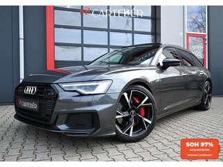 Audi A6 Avant 55 TFSI e S-Line Quattro Competition | Dec 22 | Pano | Vol Leder | Matrix Led | Carplay | Stoel & Stuurwielverwarming | Zwenkbare Trekhaak | Keyless | ACC | Ambient | Daytona | 17.9 kWh | Nieuwstaat | SOH 97% | 20''