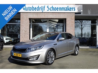 Kia Optima 2.0 CVVT Hybrid Super Pack 2xPANO CAMERA STOELVERW/VERKOELING LEER MEMORY CRUISE CLIMA NAVI 2XPDC 18''LMV NAP