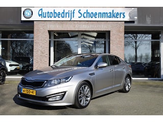 Kia Optima 2.0 CVVT Hybrid Super Pack 2xPANO CAMERA STOELVERW/VERKOELING LEER MEMORY CRUISE CLIMA NAVI 2XPDC 18''LMV NAP
