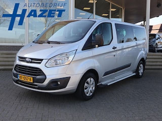 Ford Transit Custom 310 2.0 TDCI L2H1 9-PERSOONS EURO 6 *EXCL. BTW* + TREEPLANKEN | PRIVACY | PDC | CRUISE | AIRCO
