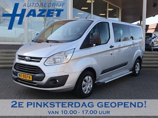 Ford Transit Custom 310 2.0 TDCI L2H1 9-PERSOONS EURO 6 *EXCL. BTW* + TREEPLANKEN | PRIVACY | PDC | CRUISE | AIRCO