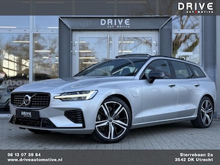 Volvo V60 2.0 T8 Recharge 390PK AWD R-Design |Pano|H/K|360CAM|AutoPilot|Trekhaak