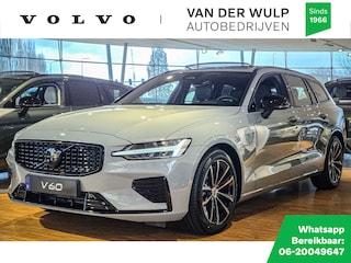 Volvo V60 T8 455pk Plus Dark Performance Edition | BLIS | Leder | Schu