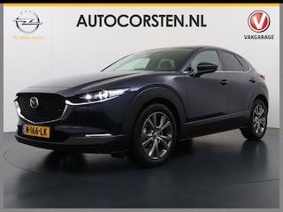 Mazda CX-30 2.0I 187PK Automaat e-Hybrid Luxury Leder Bose®-Audio Adap.Cruise Apple Carplay/Android Auto Navi Ecc Camera Head-Up Display SkyActiv-X Pdc Elek.Stoel Stoel+Stuurverwarming Elek.Achterklep Dodehoek detector Rijstrooksensor 1e Eigenaar Origineel Nederlandse Auto Zeer compleet!