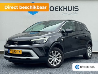 Opel Crossland 1.2 Turbo Elegance 130PK | Comfortstoel | E-climate controle | Chroom | Cruise Control | Apple Carplay/Android Auto | LED | 16" LMV