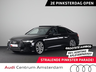 Audi A6 Limousine 50 TFSI e quattro S edition 299pk | Panoramadak  Lederen bekleding | 360° Camera | Elektrisch verstelbare voorstoelen