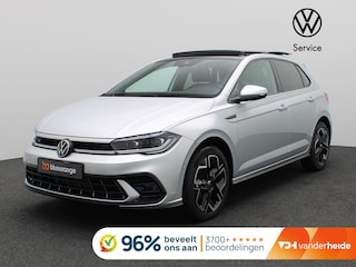 Volkswagen Polo 1.0 TSI R-Line Edition 95PK DSG Pano-Schuifdak, Keyless, Side Assist, Matrix LED-Verlichting, Adaptieve Cruise Control, Achteruitrijcamera, 17" LM Velgen, Navi via Apple Carplay/Android Auto