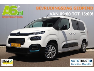 Citroën Berlingo ë-Berlingo Feel 50 kWh Rolstoel Auto Oprijplaten Inrichting Carplay Android Navigatie Airco Cruise Bluetooth Parkeersensor