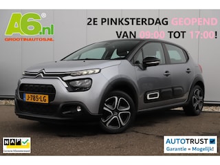 Citroën C3 1.2 PureTech Feel Navigatie Carplay Android Climate Cruise Control Rijstrooksensor Parkeersensor All-season banden!