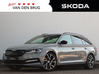 Skoda Superb 1.4 TSI iV Sportline Business | Wegklapbare trekhaak | Stoel & stuurverwarming | Elektrisch verstelbare stoelen + memory | Achteruitrijcamera | Premium audio |
