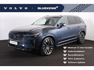 Volvo XC90 T8 Recharge AWD Plus Bright - Luchtvering - Panorama/schuifdak - IntelliSafe Assist & Surround - 360º Camera - Harman/Kardon audio - Adaptieve LED koplampen - Verwarmde voorstoelen, stuur & achterbank - Parkeersensoren voor & achter - Elektr. bedienb. voorstoelen met geheugen - Head up display - Draadloze tel. lader - Extra getint glas - 21' LMV