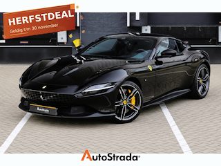 Ferrari Roma | Carplay | 360 Camera | JBL Audio | ACC | Passenger Display | 1e Eigenaar | Dealer Onderhouden |