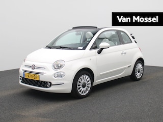 Fiat 500 1.0 Hybrid Star | Cabrio | Parkeer sensoren | DAB | Bluetooth | LMV | Climate control | Half Leder | Cruise control | Lage km stand