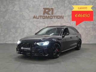 Audi A4 Avant 45 TFSI quattro 3x S line S edition Competition PANO, HuD, 360 CAMERA, KEYLESS,RS SEATS, SFEERVERL, LEDER, STOELVERW