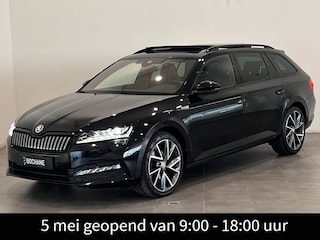 Skoda Superb Combi 1.4 TSI iV Sportline Business | 360° camera | Panoramadak | Trekhaak elektrisch wegklapbaar | Lichtmetalen velgen 19"