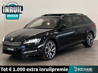 Skoda Superb Combi 1.4 TSI iV Sportline Business | 360° camera | Panoramadak | Trekhaak elektrisch wegklapbaar | Lichtmetalen velgen 19"