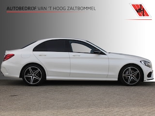 Mercedes-Benz C-klasse 180 AMG LINE NIGHT PAKKET LEDER NAVI DAB <<NL AUTO>>