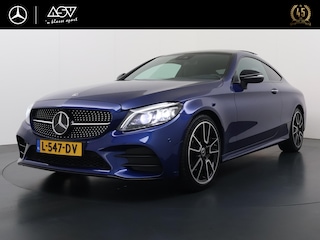 Mercedes-Benz Coupé 200 AMG Sport Edition Premium Plus | Panorama - Schuifdak | Burmester Surround System | 19" AMG Velgen | Sfeerverlichting | 360° Camera | Multibeam LED Koplampen | Dodehoek Assistent | Leder Bekleding
