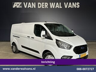Ford Transit Custom 2.0 TDCI 130pk L2H1 Inrichting Euro6 Airco | Camera | 2800kg Trekhaak | LED | Android Auto Cruisecontrol, Verwarmde voorruit, Stoelverwarming, Parkeersensoren, Bijrijdersbank