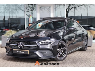 Mercedes-Benz CLA Coupé 180 AMG-Line 136pk Cruise | Climate | Navigatie | Camera | Multibeam | Pano | Keyless | Virtual | Sfeer